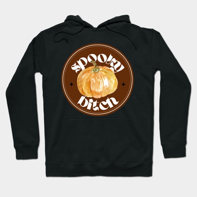 Spooky Bitch Hoodie by moonbunnymedia